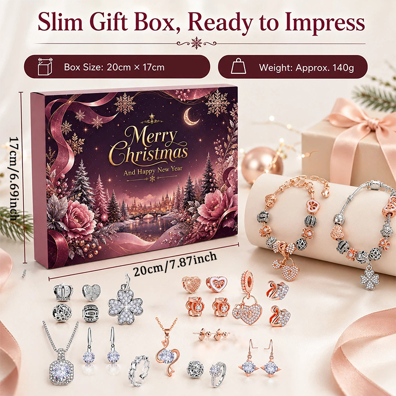 2026 Christmas Countdown Calendar Gift Set, 26pcs Gifts