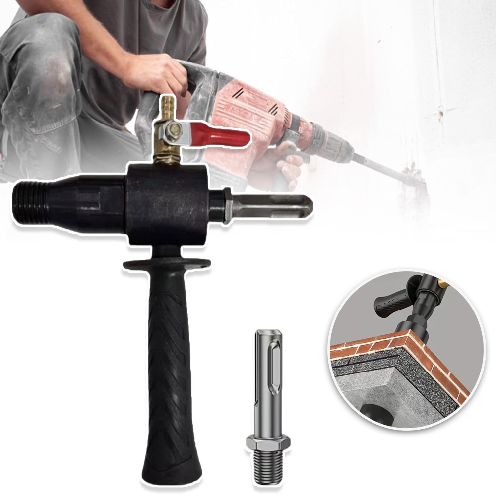 Electric Hammer Adapter Water Injectors Converter Drill Bit, Sds-plus/square Drill Bit Adapter, Portable Drill Connecting Rod Injectors Connecting Rod