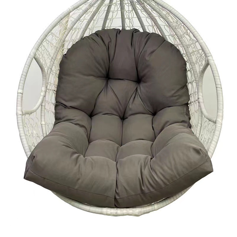 beige multi purpose hanging chair cushion pad indoor outdoor seat cushic soft polyester padding compatible with   patio living room balcony easy to clean hanging seat cushion patio furniture   decor handwashable cover home decor lovers Product details 2