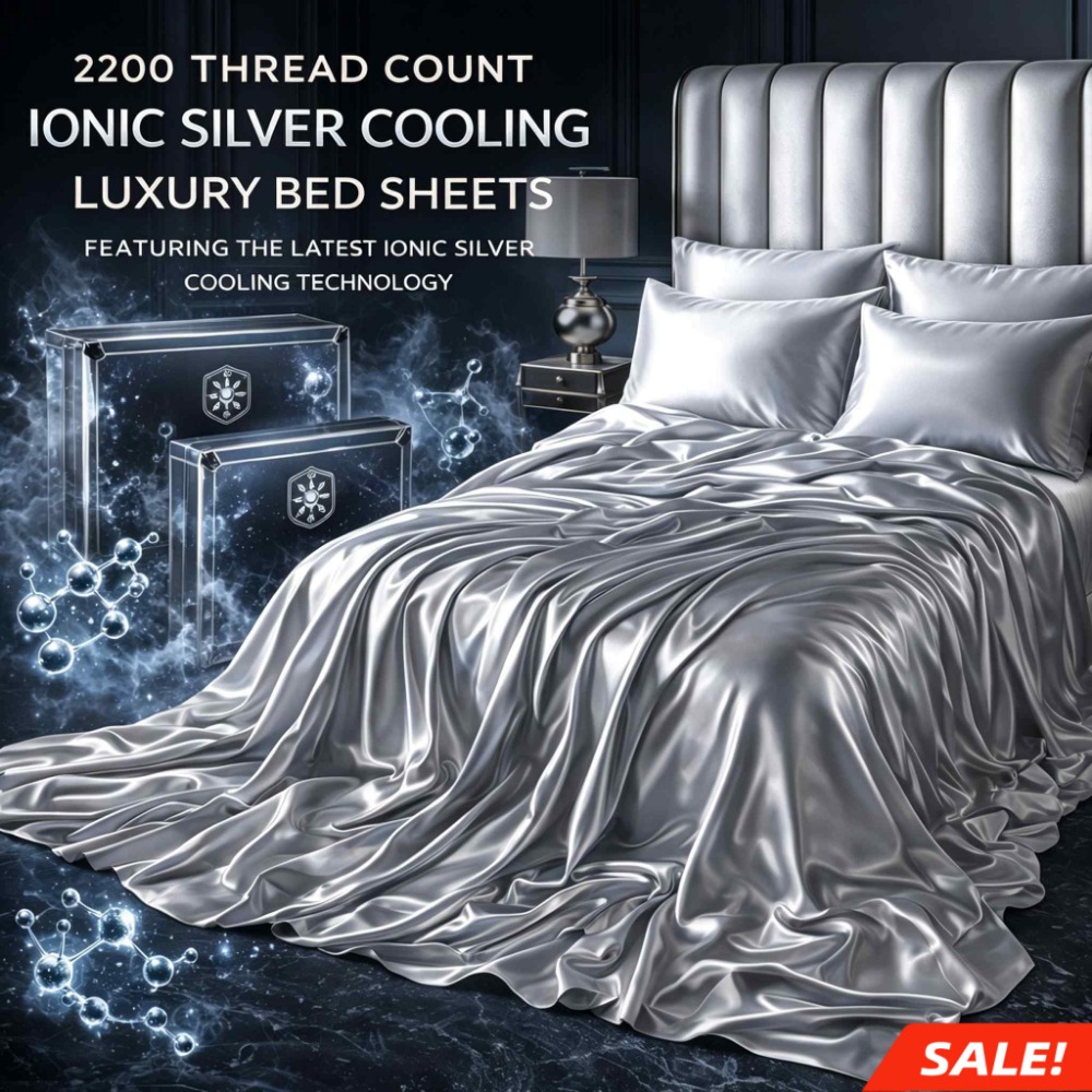 TEMU 4pcs Satin Sheet Set - Bedding, Made Of Soft Microfiber, 15-inch Deep Pocket - Ideal For Hair And Skin, Suitable For All Ages - Double Stitched,