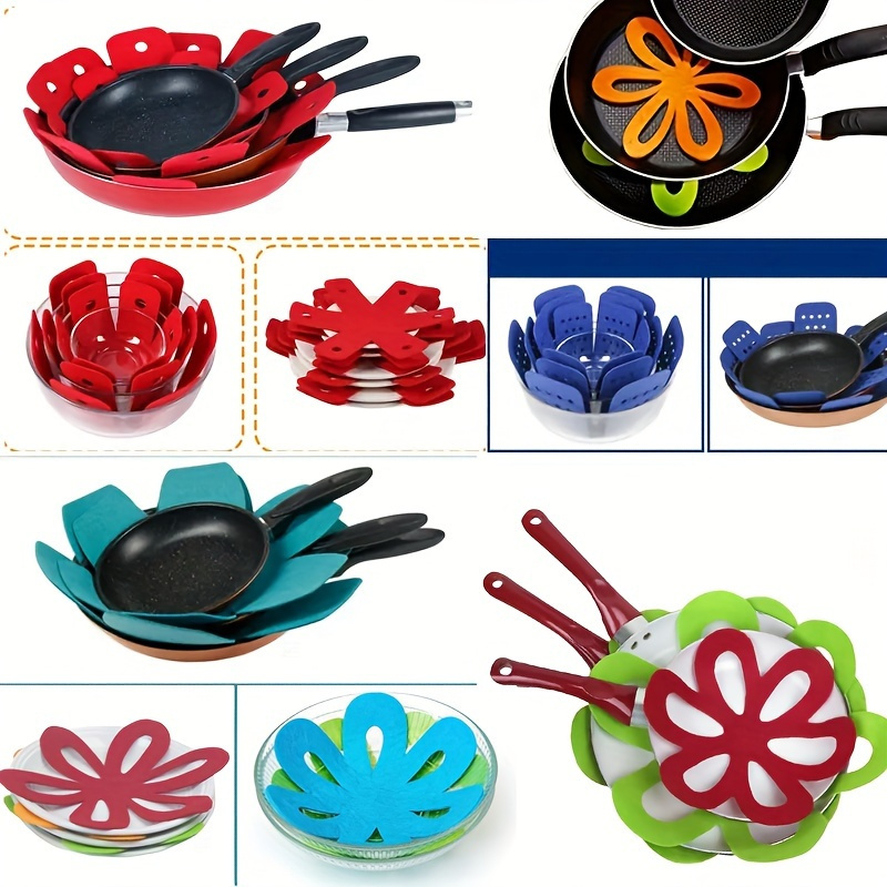 

6- Round Pot - Polyurethane - Pan Divider For Cookware - Kitchen Accessories