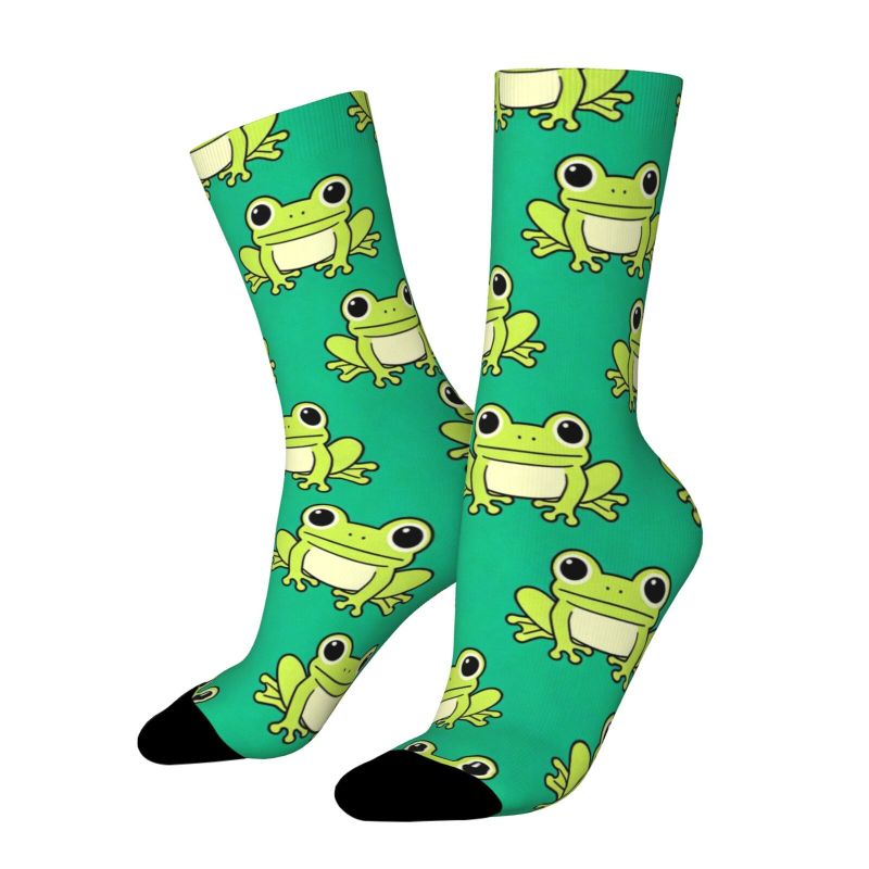 TEMU A Pair Of Unisex Spring/summer Outdoor Socks With A Vivid And Cute Cartoon Print, Machine Washable. Suitable For Outdoor Sports Enthusiasts,