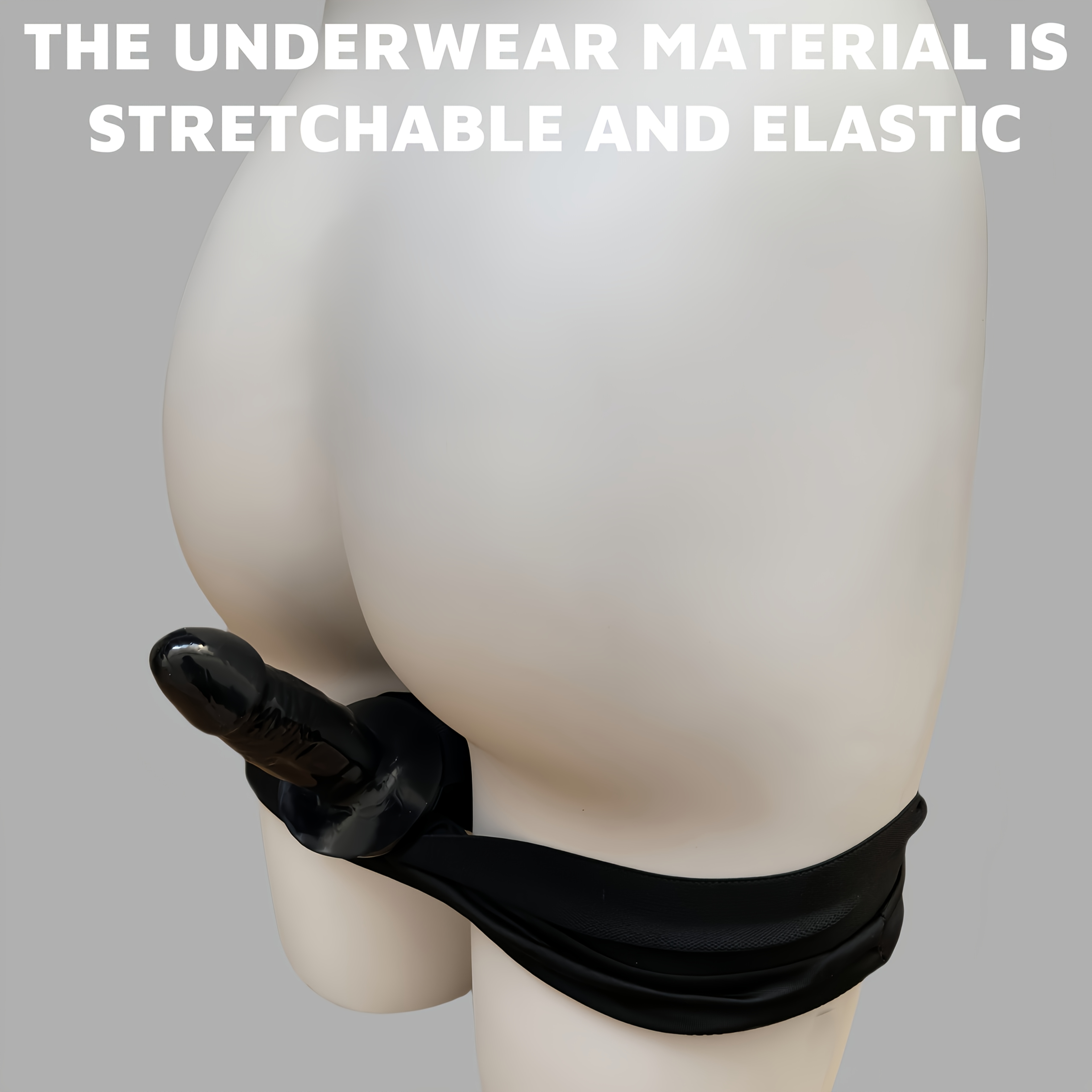 bikini anal plug underwear with buttplug sold on Temu United States