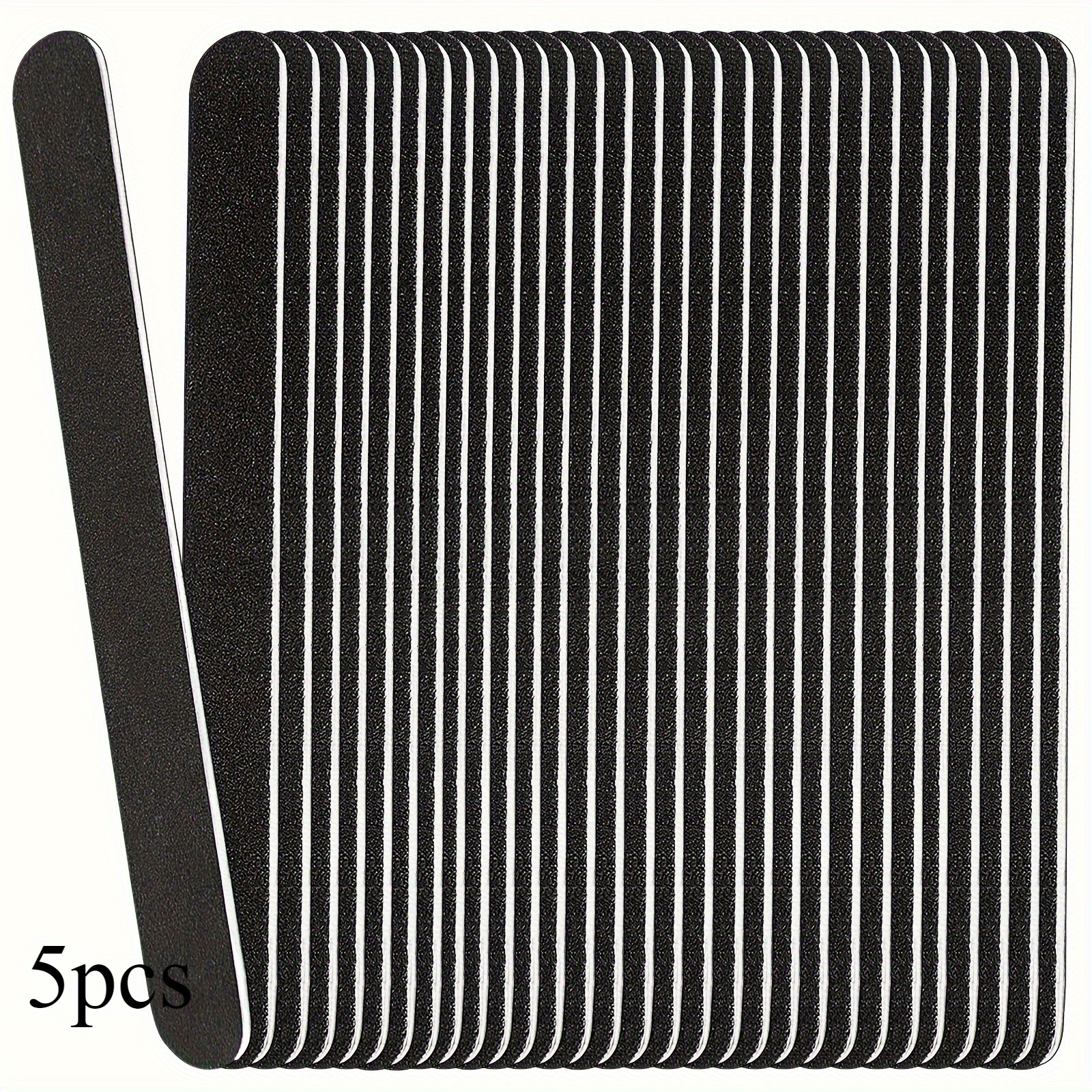 TEMU Double Sided Nail File, Suitable For Natural Nails - Washable Sand Board, Used For Nail And Foot Care