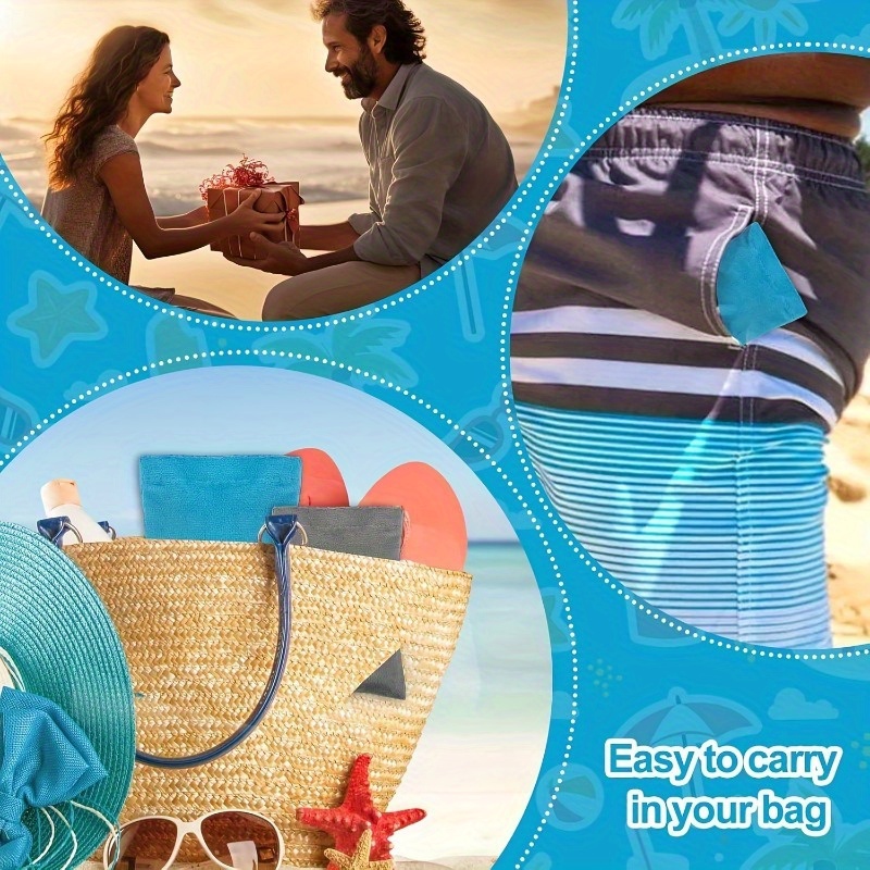 Portable Foot Sand Remover with Exfoliating Bristles