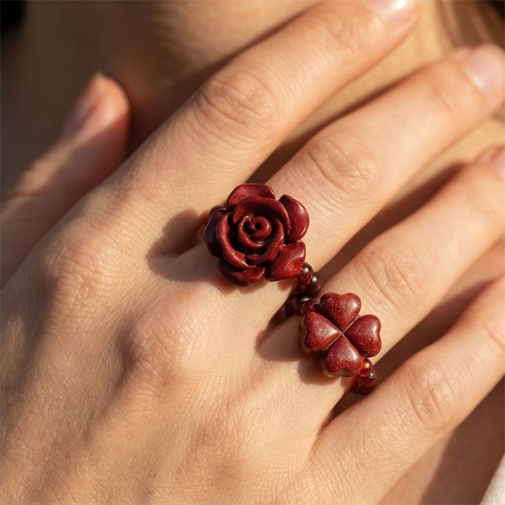 TEMU Juego de 2 piezas: Anillo de y anillo de de hojas, anillo para mujer, anillo para hombre, anillo de pareja, regalo festivo para Halloween y