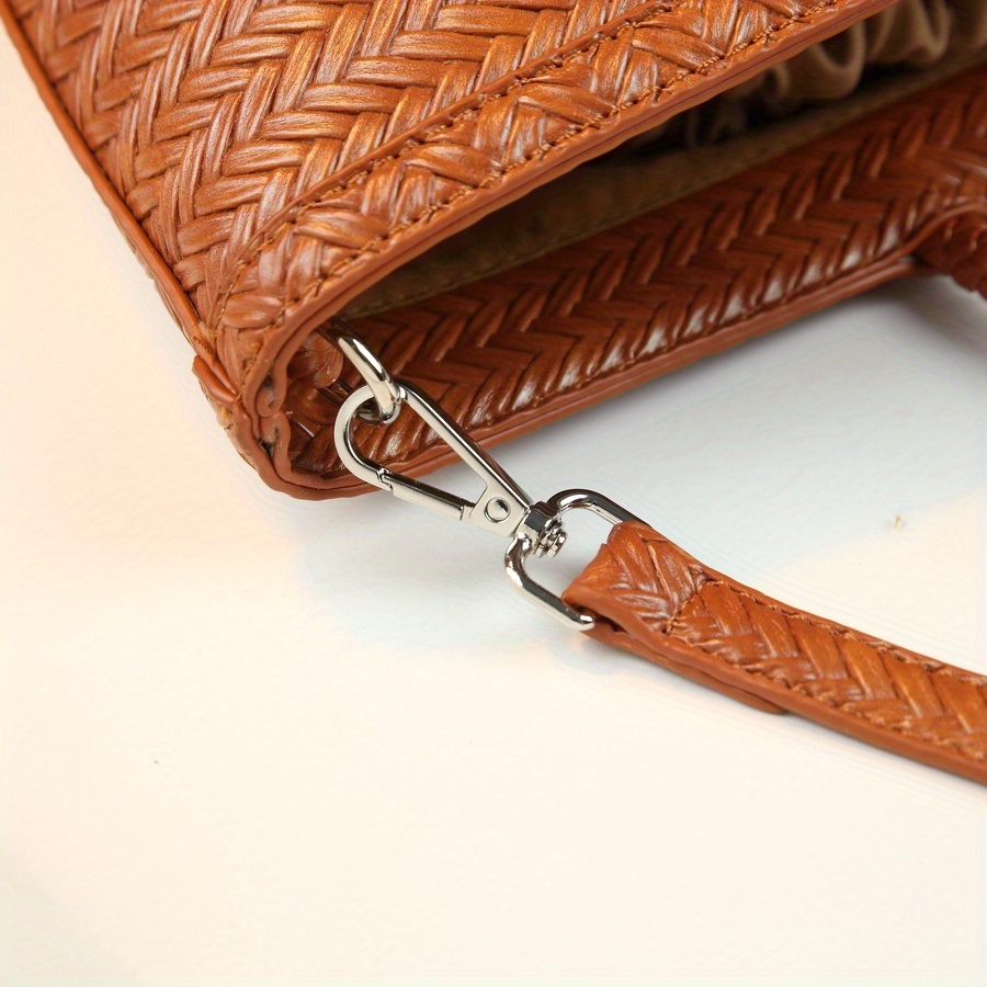 Coffee Brown Large Tote Bag styled 4