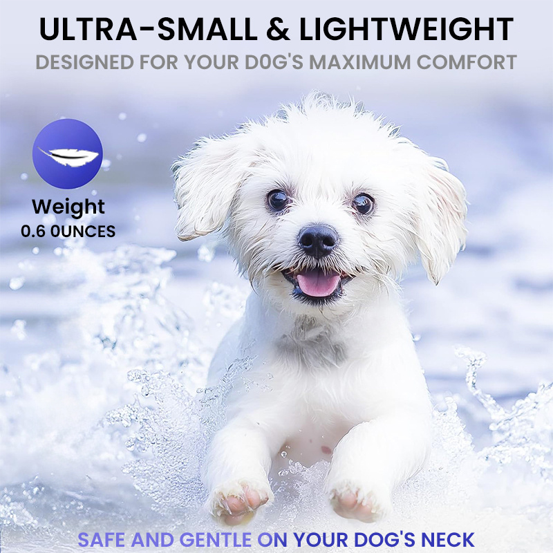 Dog Bark Collar Smart No Shock Training Collar for Medium Large Dogs, 6 Sensitivity Levels, Beep And Vibration Modes, Automatic Bark Detection, Rechargeable Humane Dog Training Device, Safe Behavior Correction Collar for Indoor Outdoor Use - Image 11