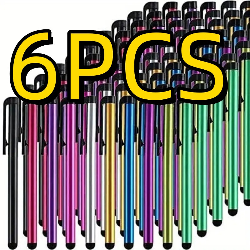 TEMU Random Color 6pcs Stylus Pen Set