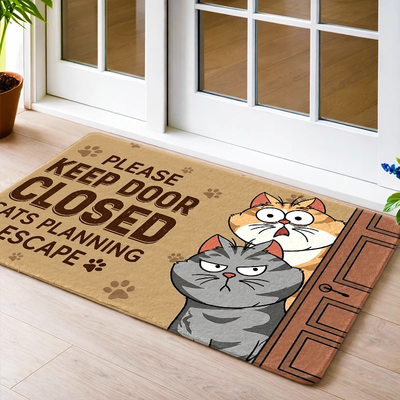 cat door mat sold on Temu United States