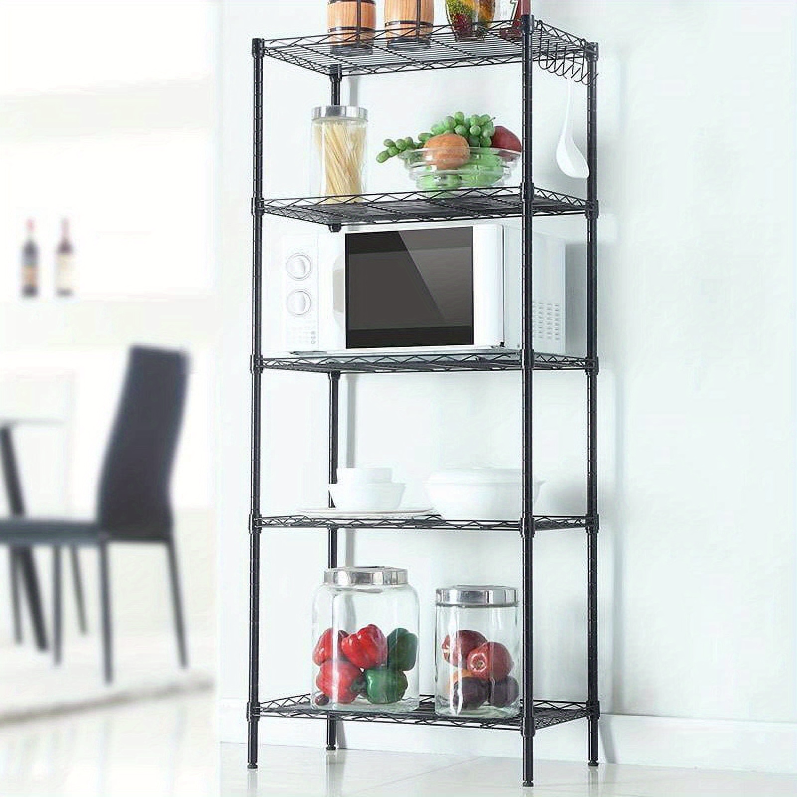 

5 Layer 59"x21"x11.5" , Shelving Steel Organizer ,