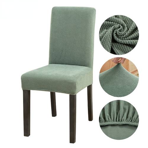1pc checkered chair covers dining chair slipcovers seat covers stretch party banquet chair cover for dining room