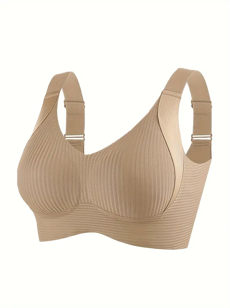 4pcs set esselegance closure adjustable gathered seamless no steel ring comfortable bra Product details 6