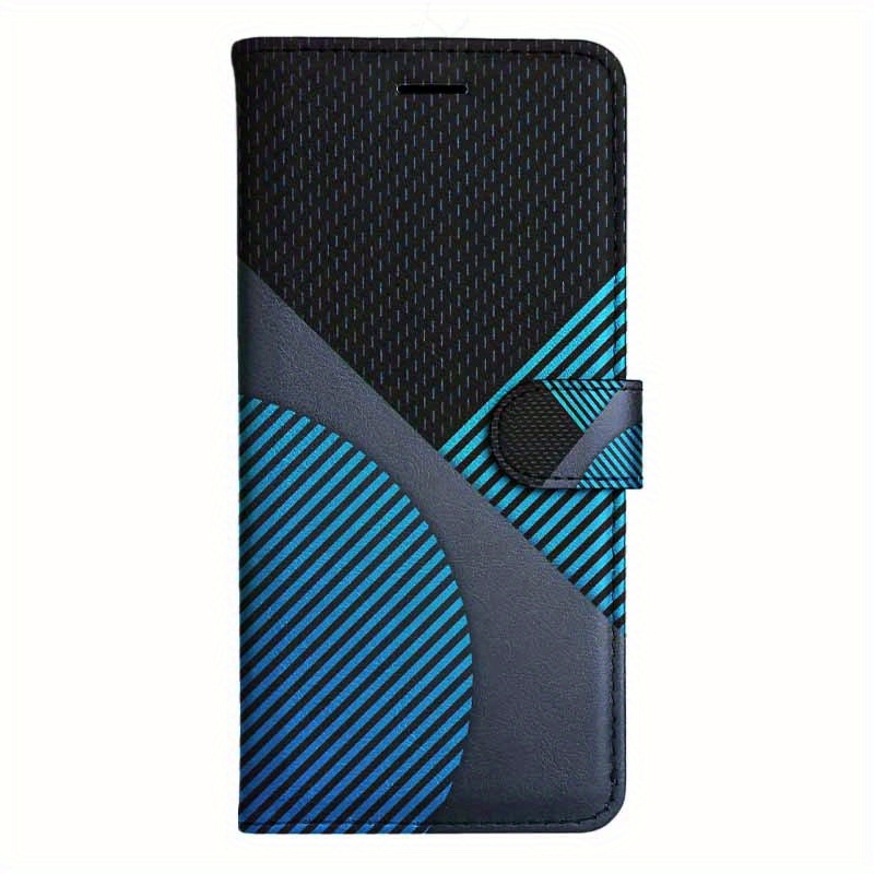 TEMU Phone Case - Blue Flip Wallet Case For S8 S9 S10 M10 A30s A50s Note 10 20 A10s A20s A51 A71 S20 A11 A31 S20 S21 A42 A12 A16 A32 A52s A72 A22 S22