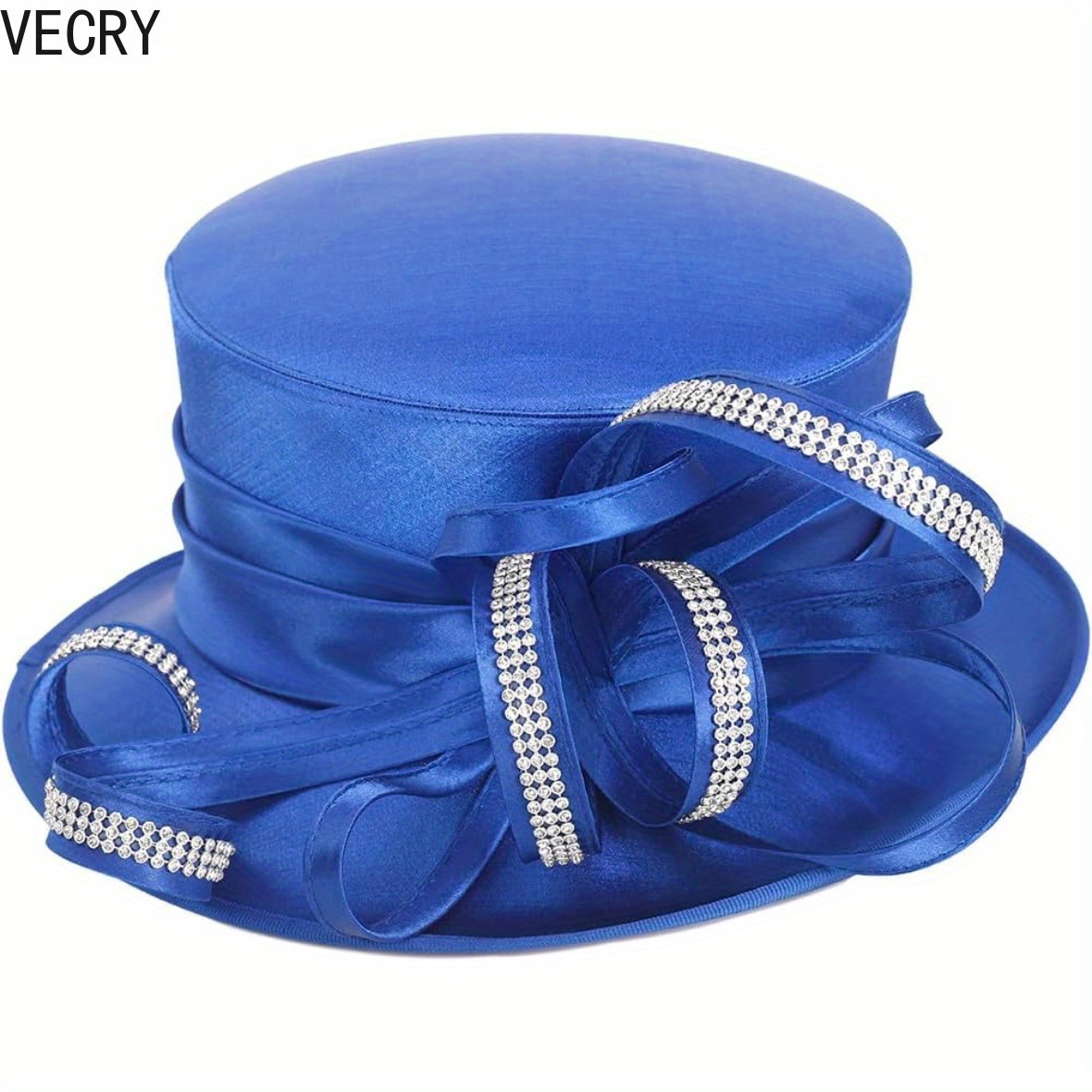 womens derby church hats elegant bridal wedding dress - Temu