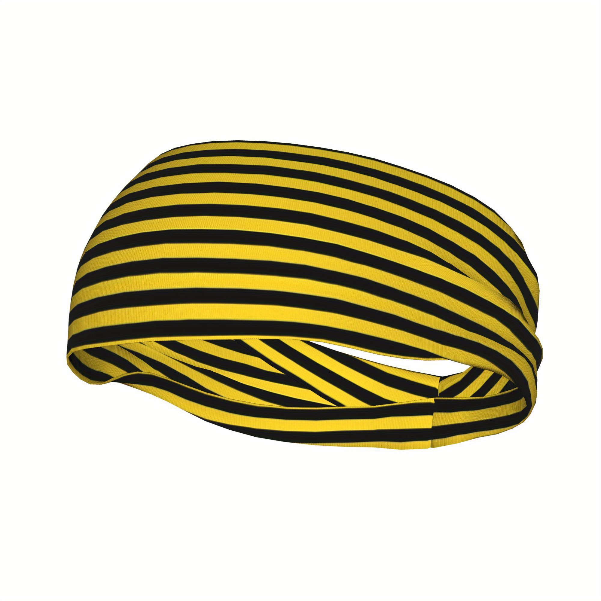 TEMU Bee Honey Hive Leisure Headband2d Print Design