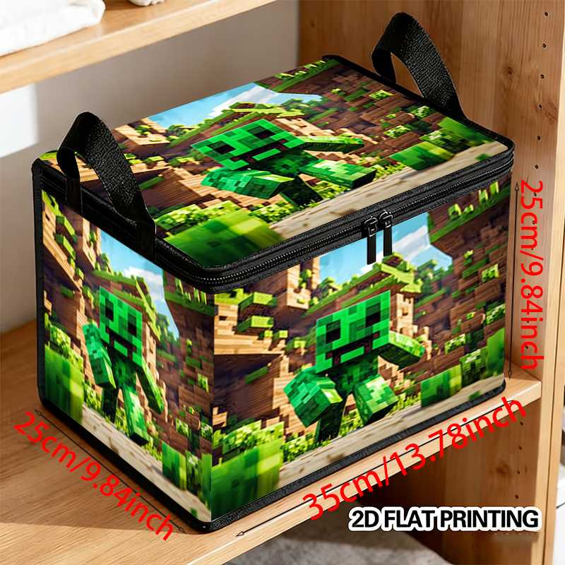 TEMU Boîte de rangement facile et , panier de rangement, rangement sous le lit, multi-, avec une salle de rangement au thème du , panier de rangement