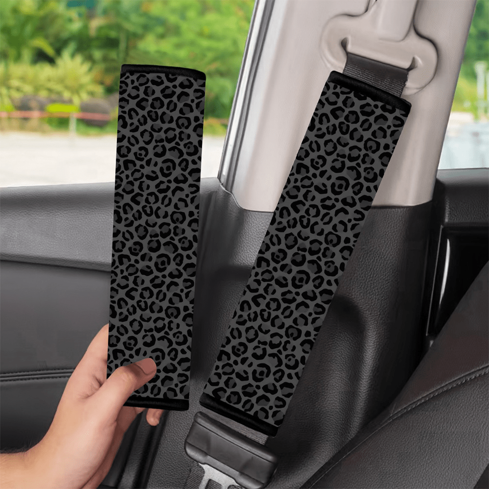 TEMU Lot de 2 protège-épaules pour ceinture de sécurité de voiture, housses de ceinture de sécurité, accessoires de décoration intérieure automobile,