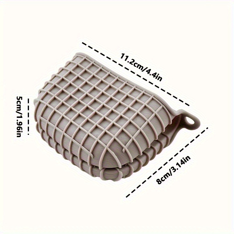 2pcs of silicone pot handle cover - silicone hand clip - anti slip, with textured surface to ensure cooking safety, thickened anti scald design suitable for kitchen use, cookware handle protective cover, kitchen essentials