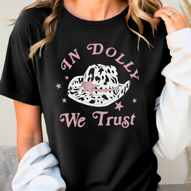 

Women' Graphic Tee, Polyester , , , Regular Length, , , For Summer -