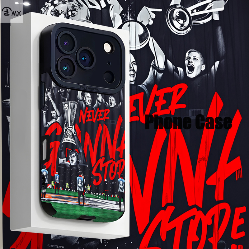 TEMU Phone Case - Football Mural Celebration Scene Suitable For Iphone 17, 17air, 17pro, 17promax, 16, 16plus, 16pro, 16promax, 15, 15plus, 15pro,