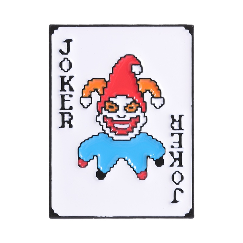 TEMU Badge Poker Cartoon - Broche Mignonne - Pin' Collier - Ajouts pour T-shirts, Pulls, Sacs à Dos, Accessoires de Mode - Convient pour un Usage -