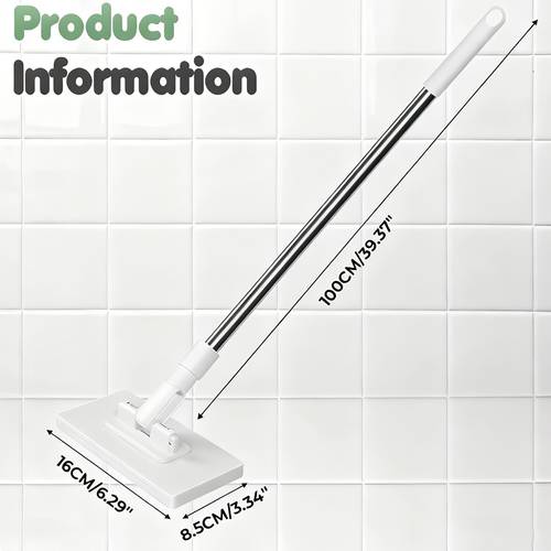 9 sets of automatic mop systems with 8 replacement cloths the color of the cleaning cloths is random heavy duty abs replacement space saving design suitable for walls ceilings and kitchens