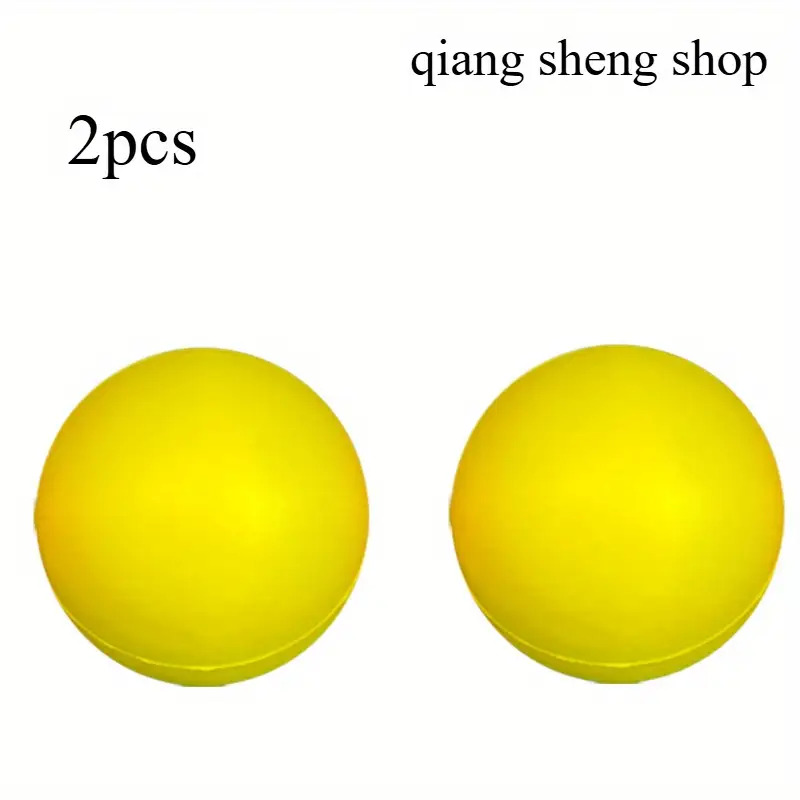 TEMU 2pcs Glossy Pu Sensory Fidget Balls For & - Red/green/-filled Handheld Exercise Balls, Non-toxic For S &, Physical, Adhd,, Tactile Stimulation