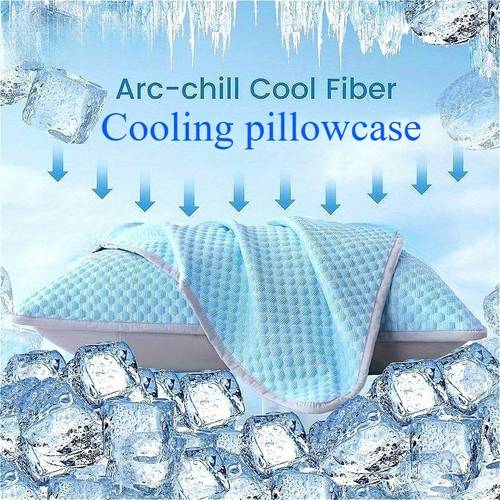 pillowcase quick drying breathable hot sleepers compatible with standard pillows ideal for summer travel or year round use bedroom essentials breathable design and cooling fabric
