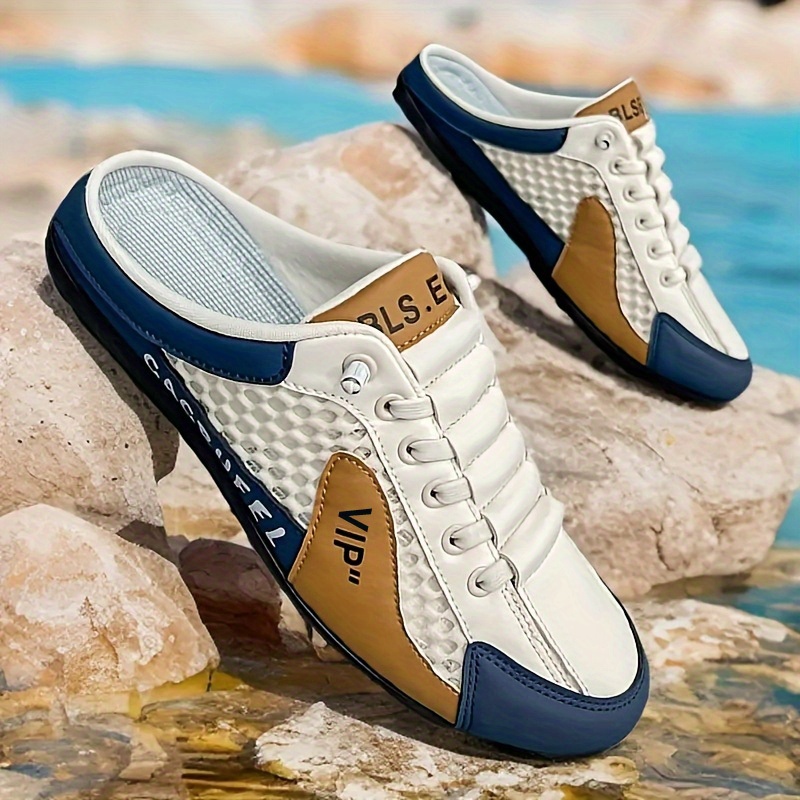 item picture zhenyues new stylish and versatile casual shoes are slip resistant durable and designed as half slippers