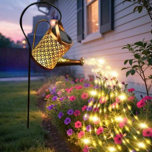 solar led kettle lights solar garden lights solar decorative lights outdoor solar hanging lights metal solar landscape lights holiday decorative lights are perfect for courtyards gardens lawns patios streets christmas