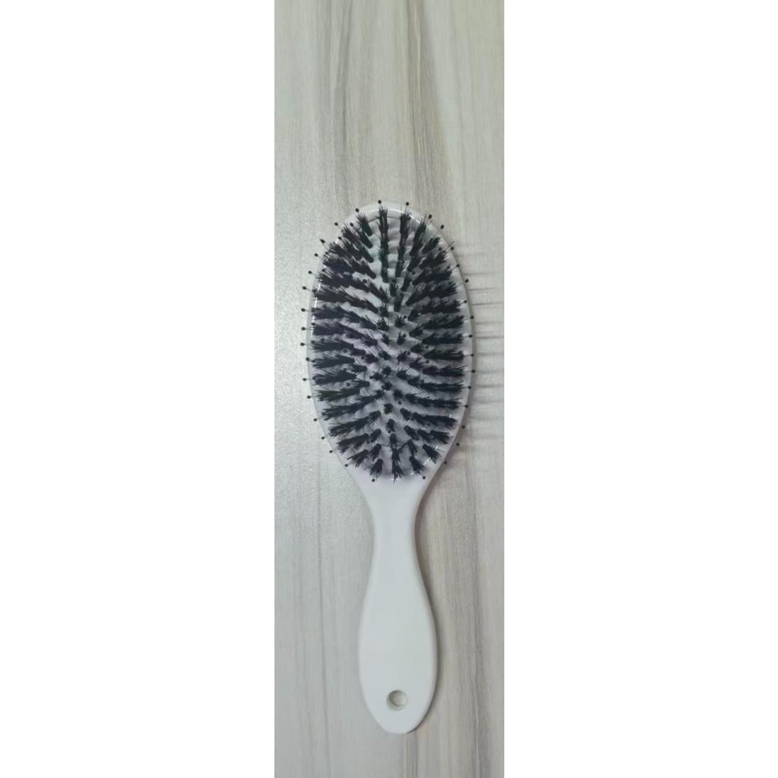 TEMU Spazzola per capelli districante con massaggio a cuscino adatta per capelli lisci/ricci, massaggiatore per cuoio capelluto con setole in nylon a