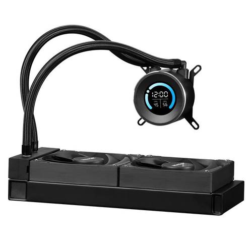 liquid cooler aio cpu water cooler 120mm pwm fan 4 6cm display max 2200 rpm cpu cooler fan pc water cooling for 115x 1366 2011 1700 1200 amd am4 am5