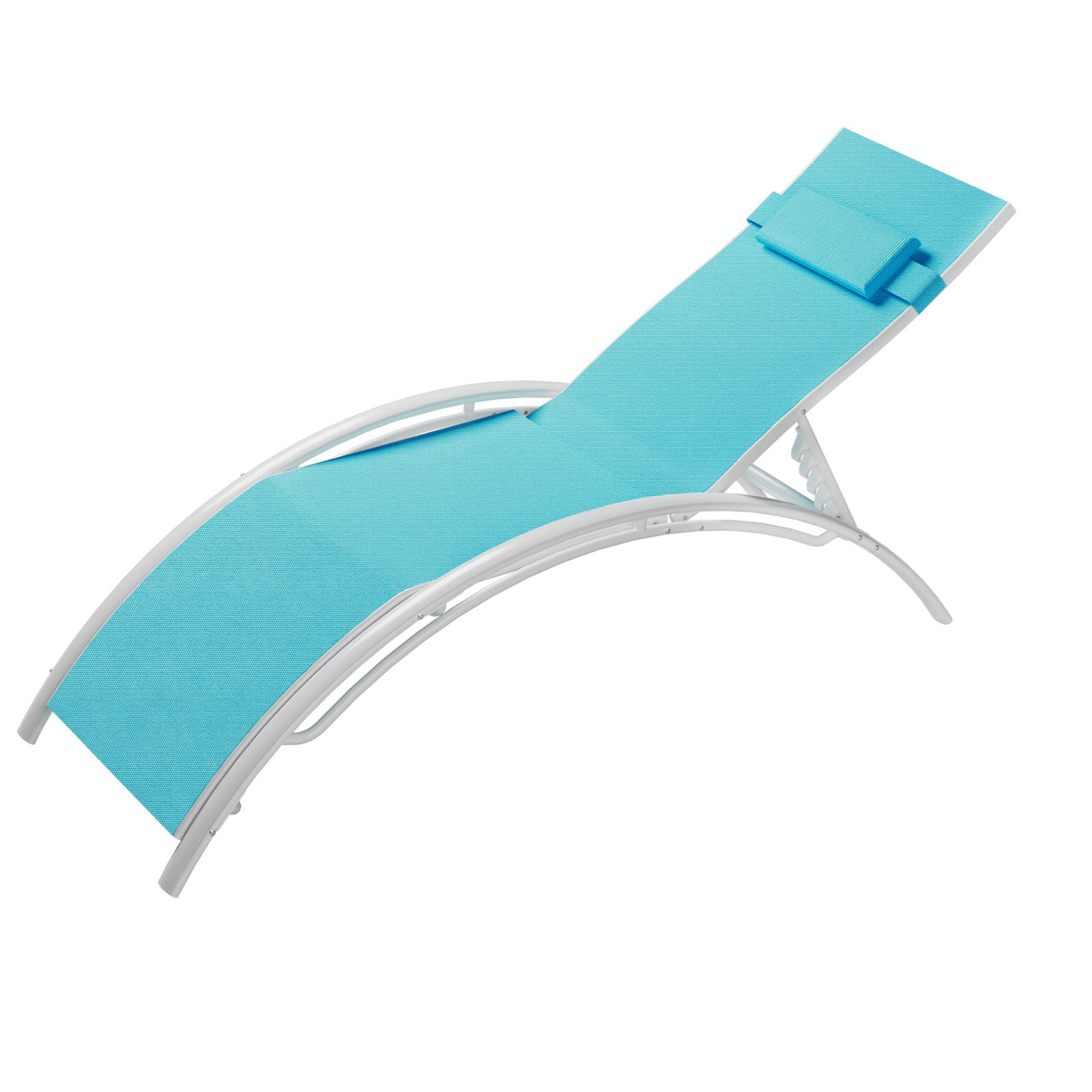 Lounger: Aluminum Alloy Sun Lounger 2pcs Set