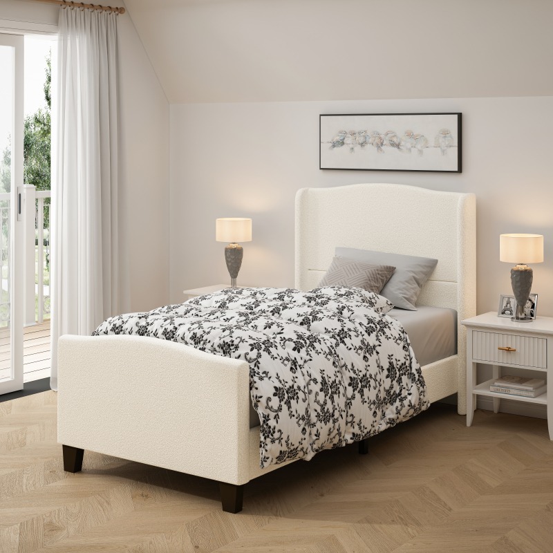 Twin Size Bed Frame with 49. 21