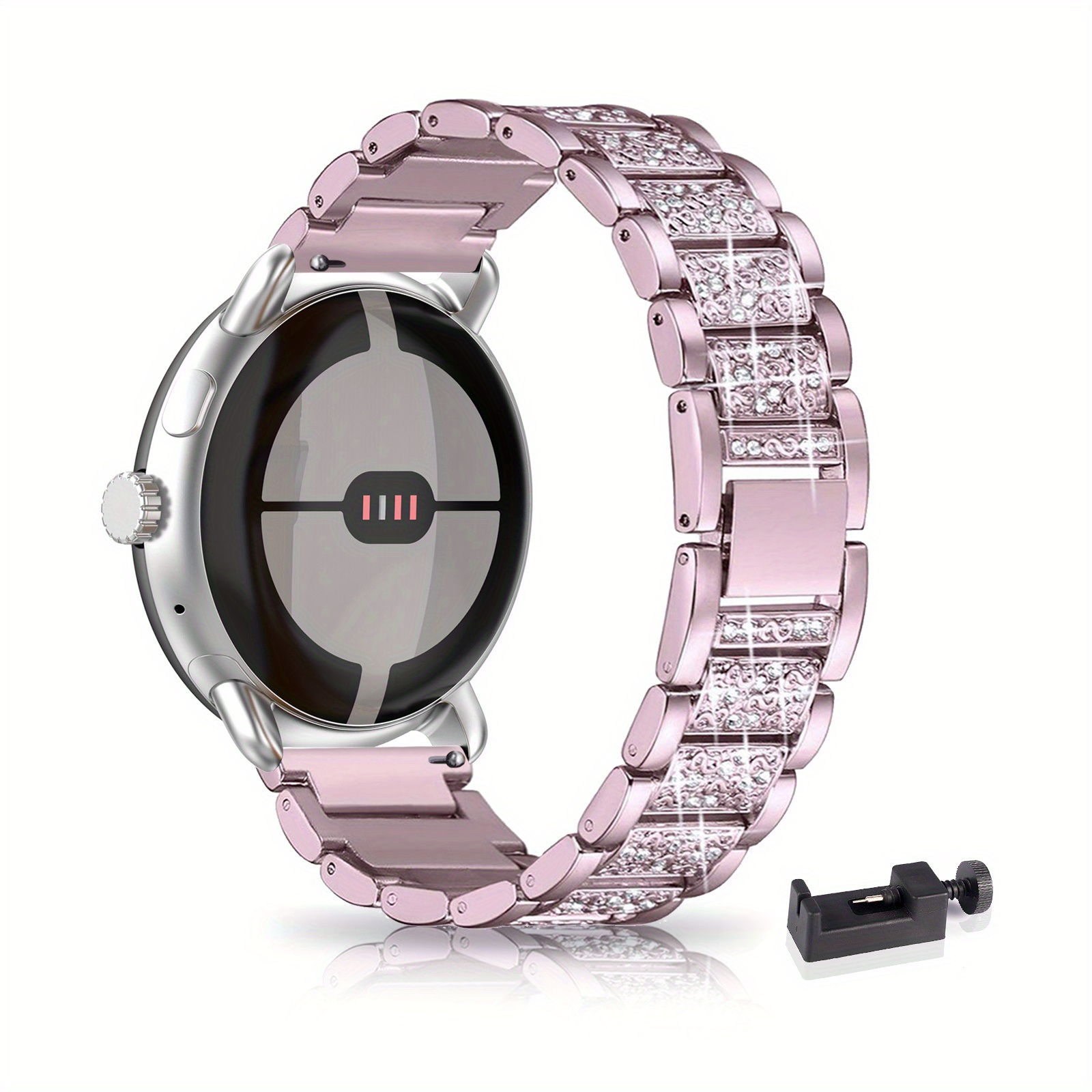 google pixel watch 3 (45mm) 対応 ダイヤモンド付き 女性用 