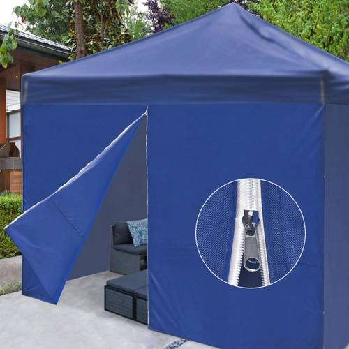 ez canopy gazebo 10x10ft zippered full size blue the essential shelter for your outdoor activities