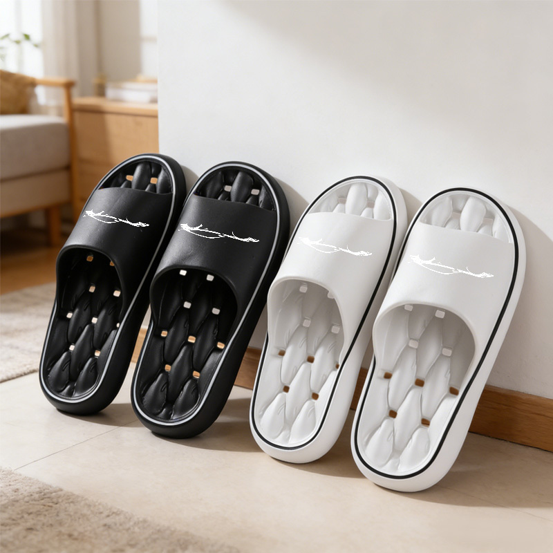 1pc car patterns lightweight indoor slippers couple slippers - Oman