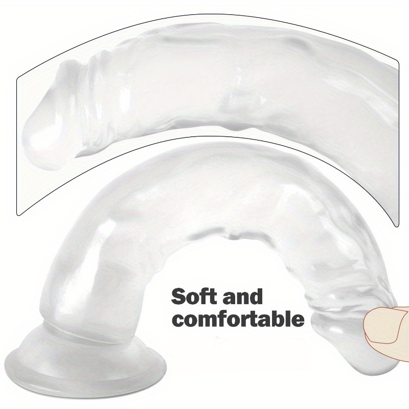 1pc premium pvc     easy clean reusable   for men and women lifelike   design with realistic texture hand wash only non electric smooth glossy finish wearable   details 2