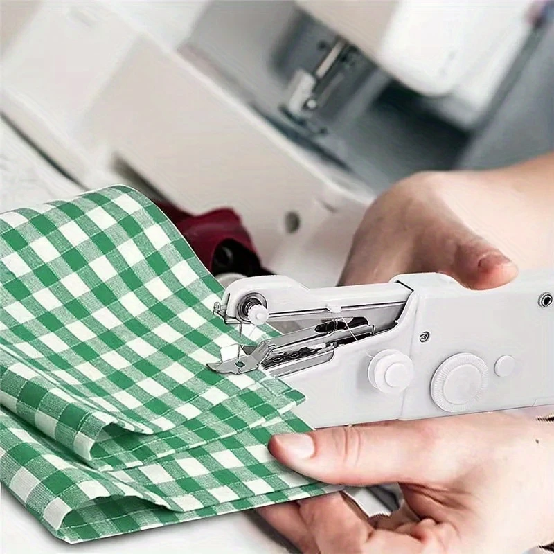 handheld sewing machine portable mini handheld sewing machine cordless electric sewing device suitable for beginners professionals adults details 4