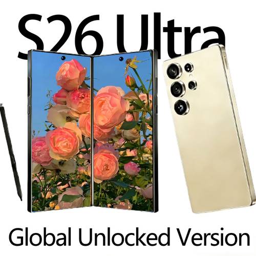 2026 ultra unlocked 5g smartphone 6 9 inch hd sim dual standby 4000mah long lasting battery facial recognition 13mp 5mp hd dual cameras built ideal for daily use and holiday gifting