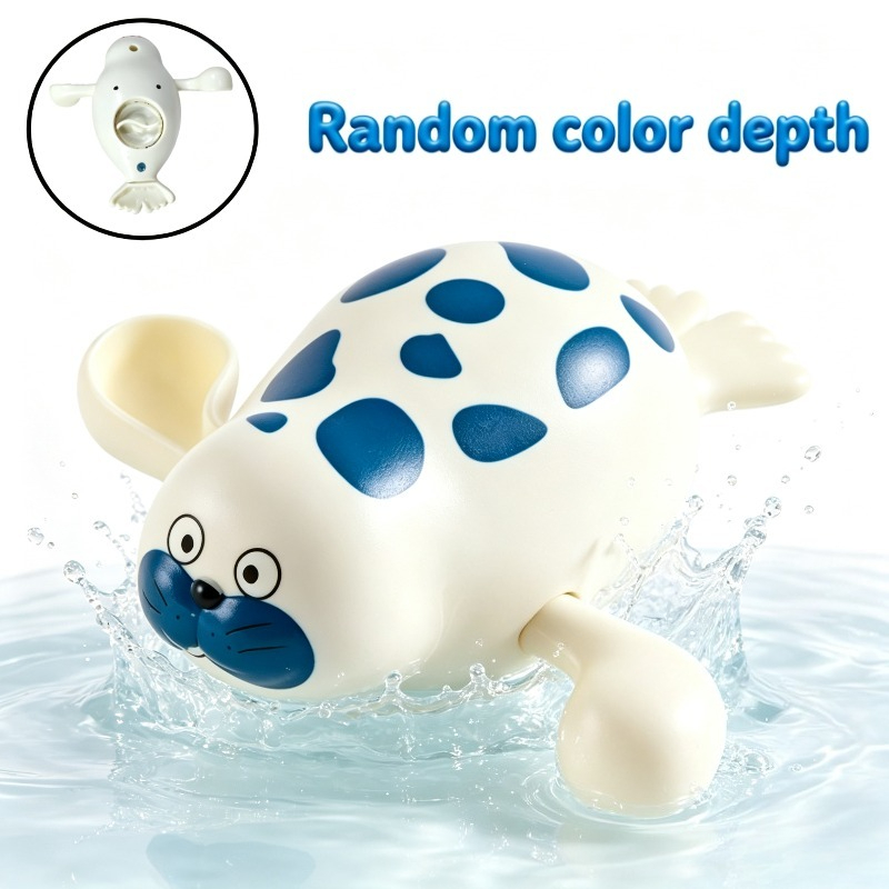 Baby Seal Wind-Up Bath Toy with Adorable Design