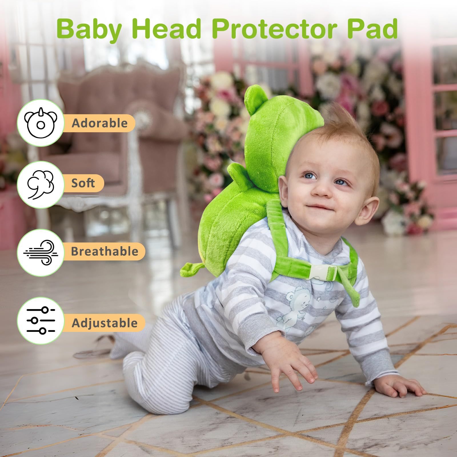 1/2/3pcs diseño dibujos animados protector cabeza Temu Ecuador