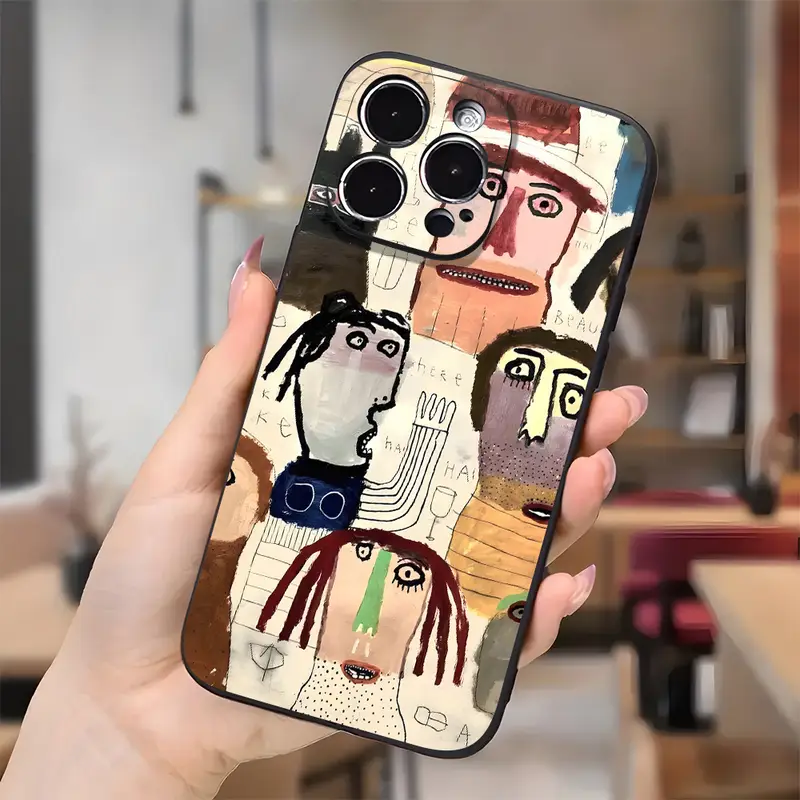 abstract art ugly phone case iphone 16 11 15 14 13 12 pro - Temu Ireland abstract art ugly phone case iphone 16 11 15 14 13 12 pro - Temu Ireland