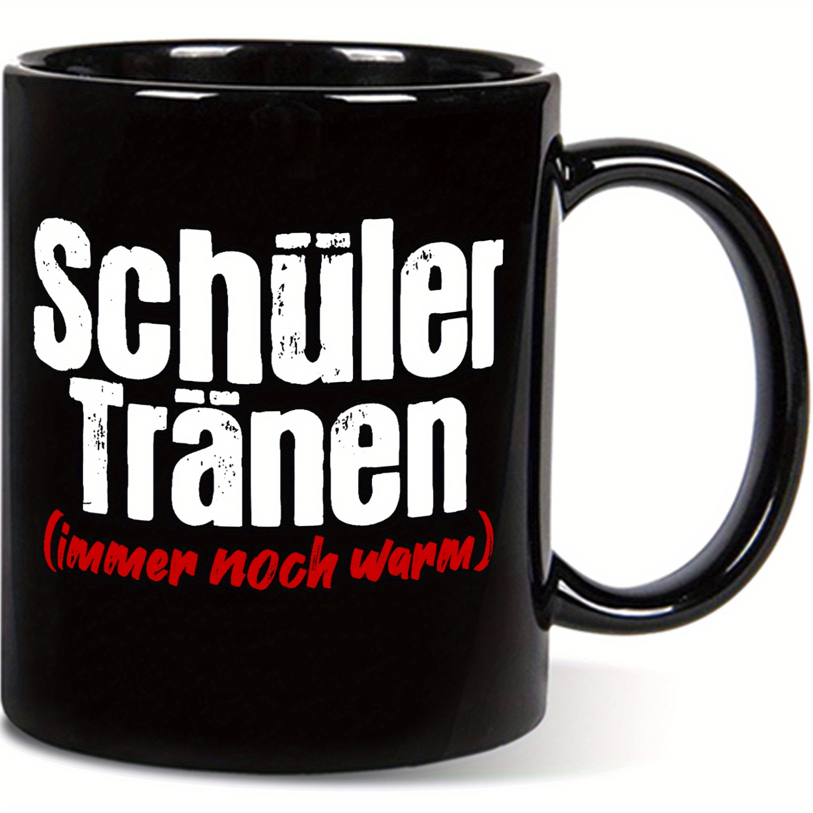 1pc German 8-color Mug Ceramic Cup 11oz/325ml, Fun Gift, Microwave Safe