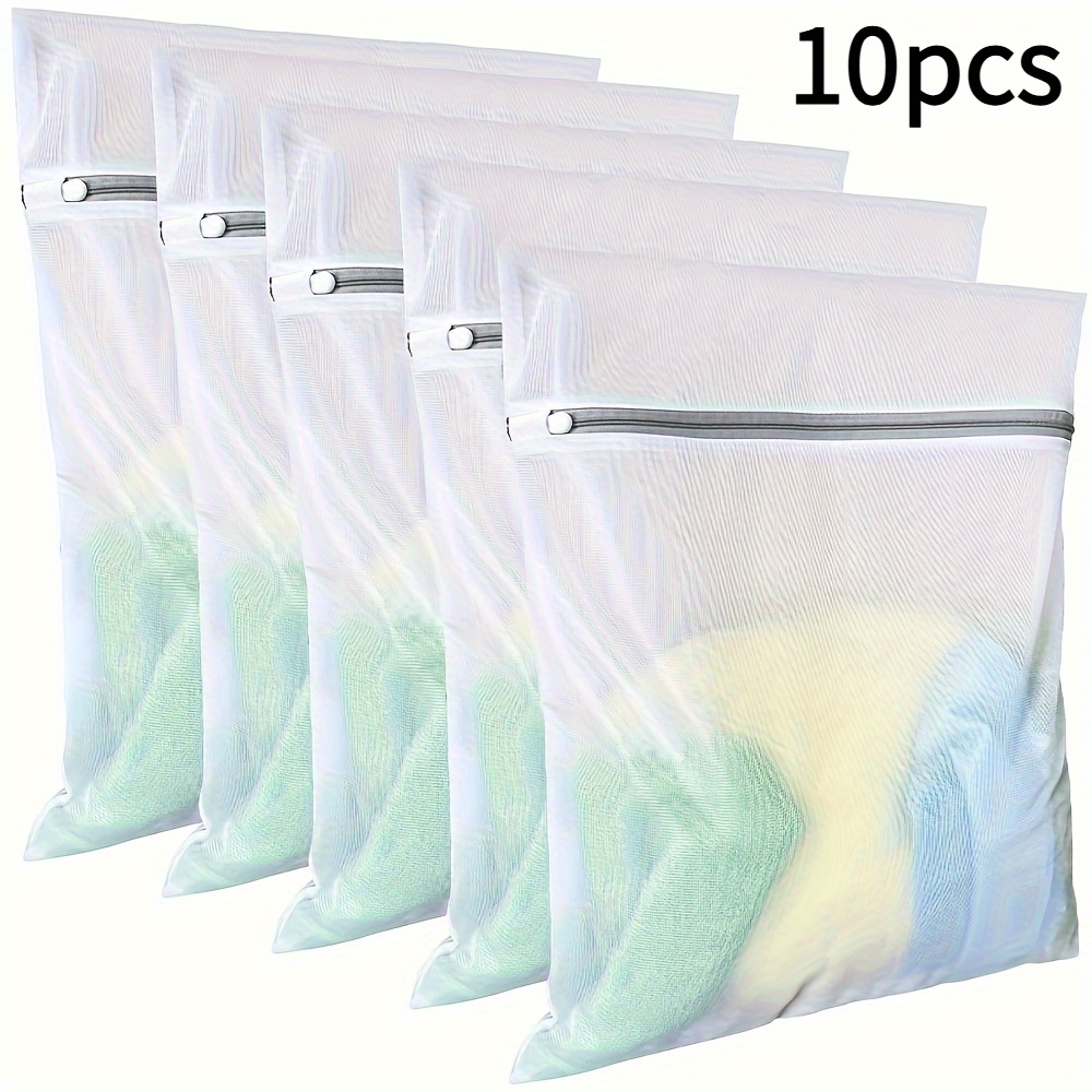 E-shop 5 bis 10 Mesh Wäschebeutel, speziell für empfindliche Kleidung, verbesserte, dicke, atmungsaktive Beutel zum Schutz vor Verhängnissen, ideal für