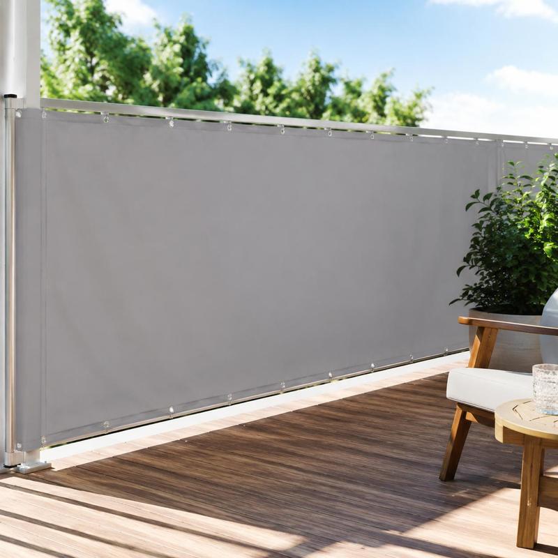 Balcony Privacy Screen 180 X 300cm Fabric With Pu Coating
