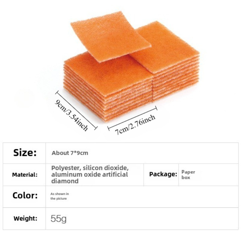 Fournitures de nettoyage de cuisine COGIT Emery, éponge magique, casserole, antirouille, éponge de nettoyage, outil de nettoyage