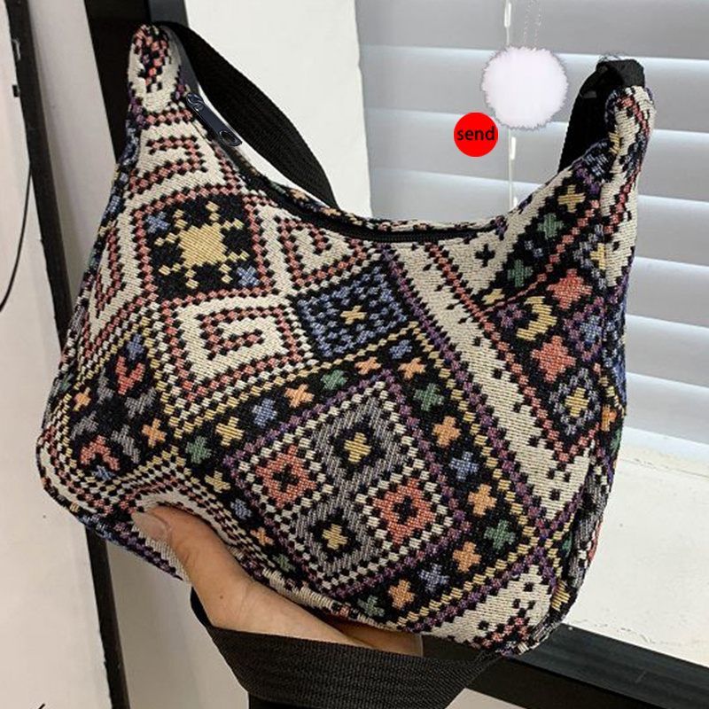 TEMU Ladies' Crossbody Bag - 1 Shoulder Crossbody Bag, Popular , Korean Version, Versatile Casual Chest Bag, The For Gift [zipper Random]