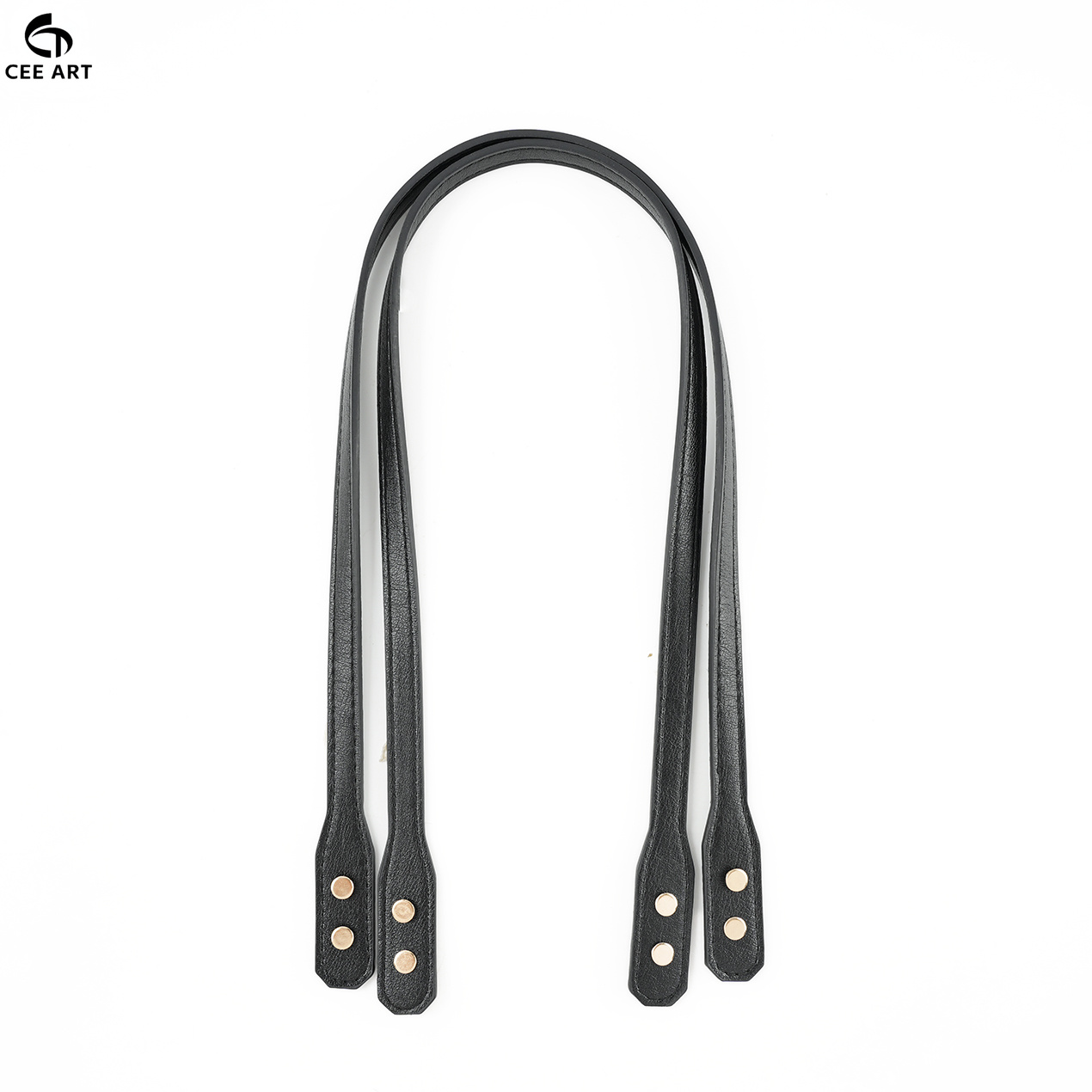 TEMU CEE ART Lot de 2 bandoulières de rechange, poignées d'épaule universelles pour sac avec rivets dorés, accessoires de crochet et de pour sac à